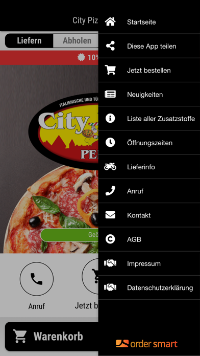 City Pizza Peine Screenshot