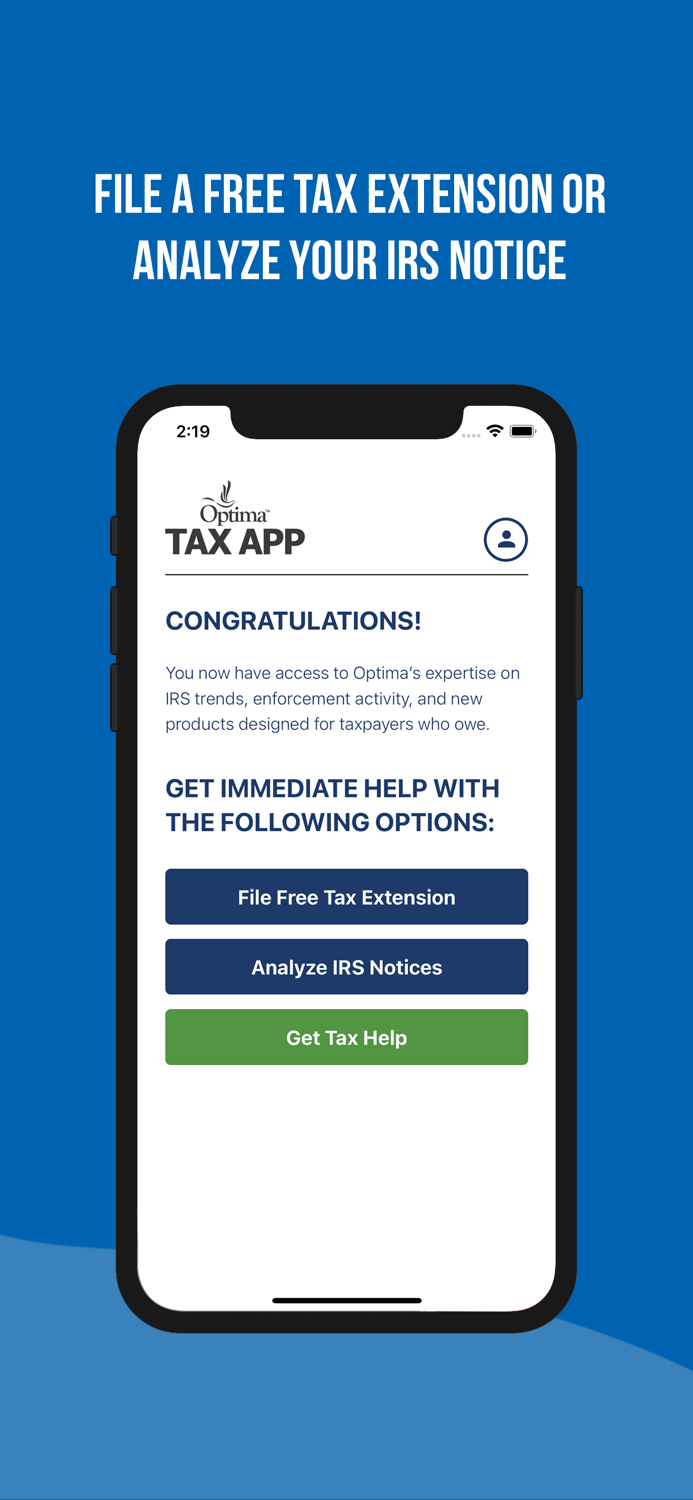 Optima Tax App