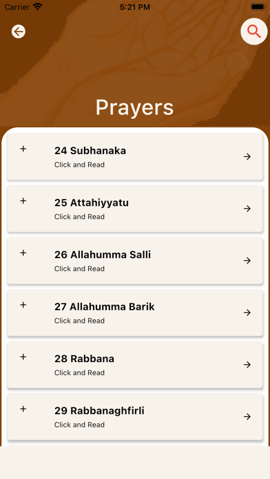 Audio Namaz Surahs Prayers Screenshot
