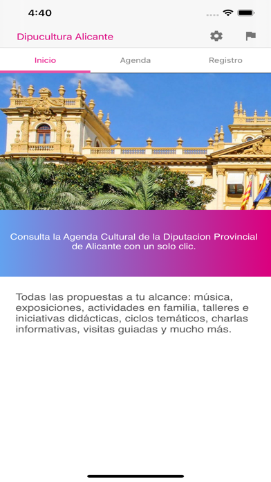 Dipucultura Alicante Screenshot