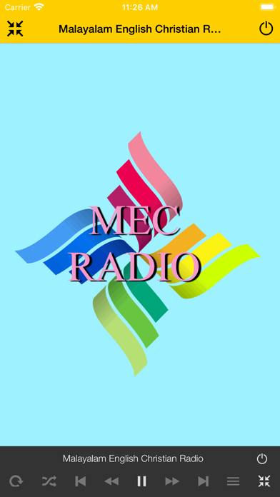 MEC Radio Screenshot