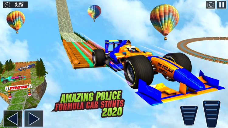 Police Formula Car Derby Games screenshot-6