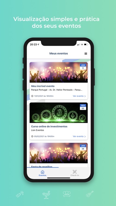 Eventiza Organizador Screenshot
