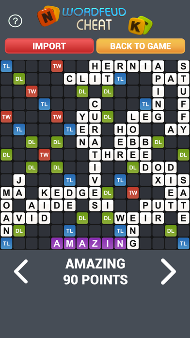 Screenshot #3 pour Résoudre WordFeud Cheat