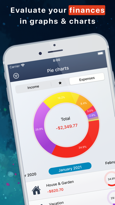 MoneyStats - Expense Tracker Screenshot