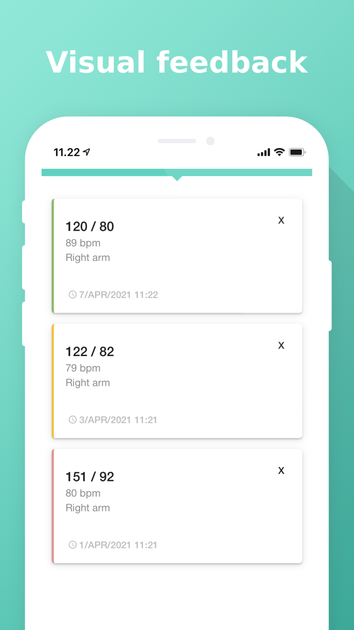 Easy Blood Pressure Diary