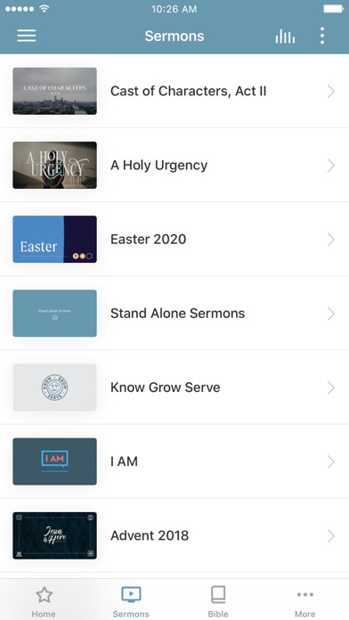 Austin Ridge Bible Church Screenshot