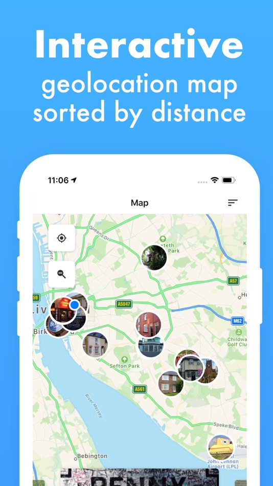 #3. Liverpool Map Of The Beatles (iOS) 由: Stephen Kempin