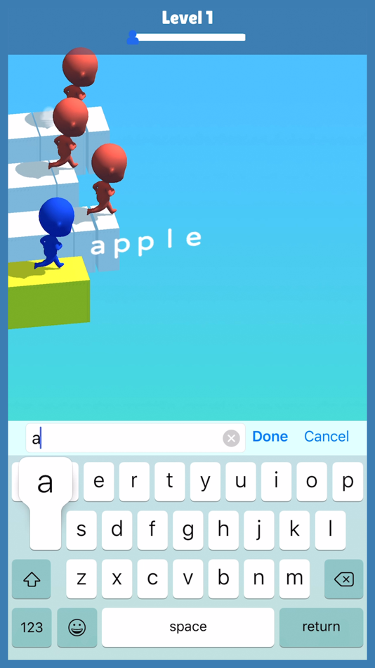 #4. WordsRunner! (iOS) Podle: T Accelerator Inc.