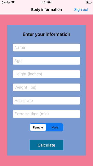Body Healthy Calculator Screenshot 1 - AppWisp.com Body Healthy Calculator Screenshot 1 - AppWisp.com