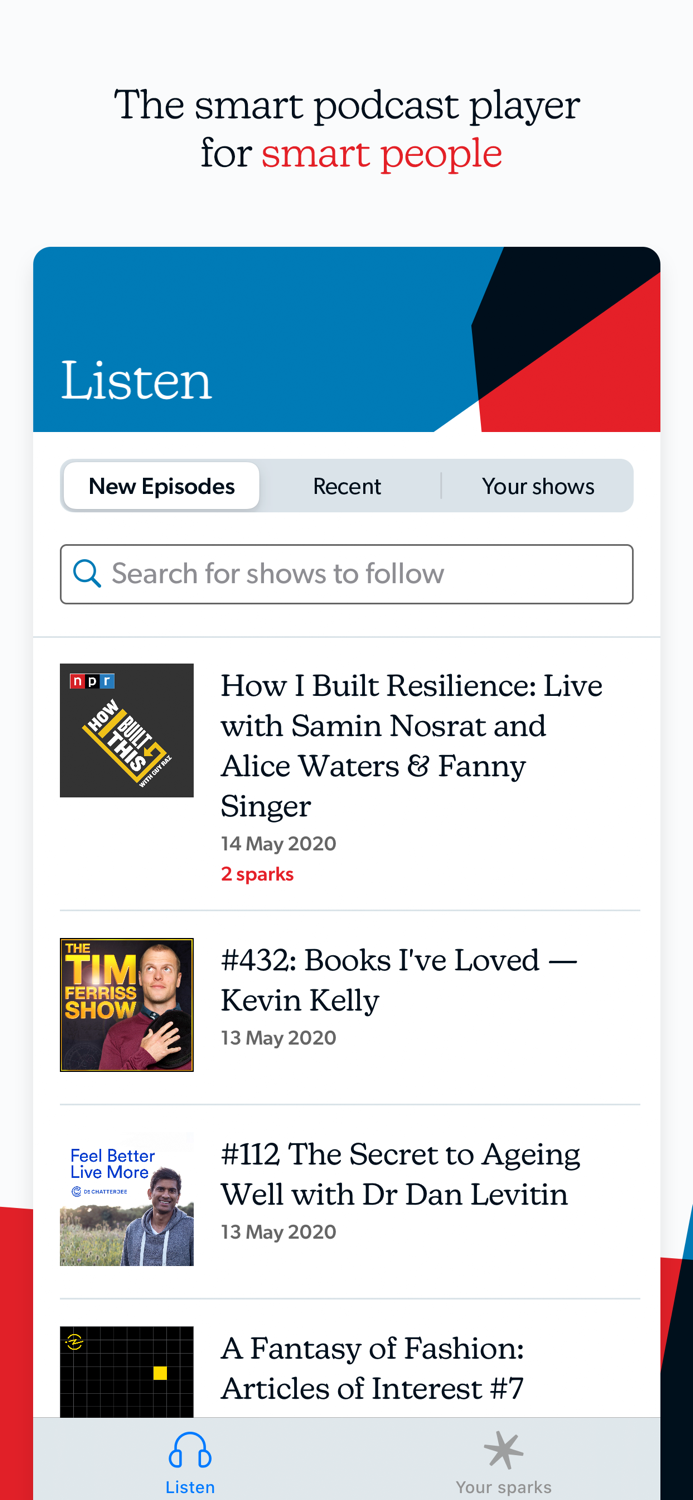 Sparks - Learn from podcasts