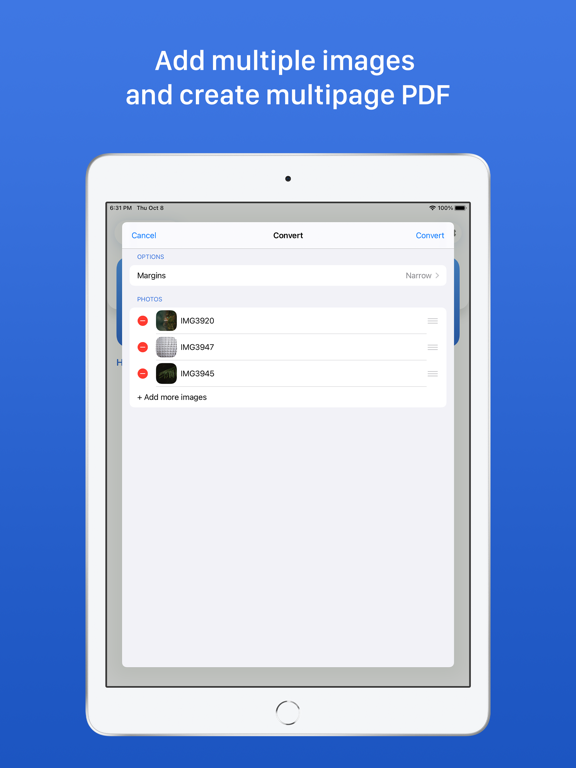 Screenshot #6 pour Photo en PDF: Image Converter