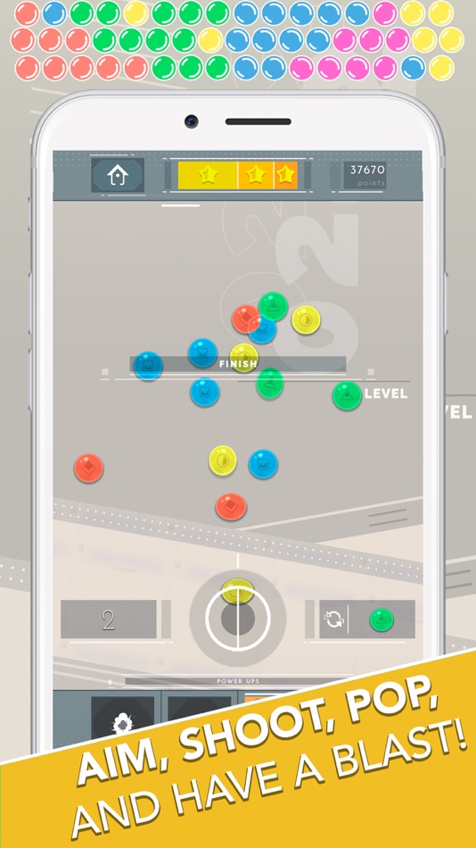 #5. Bubble Shooter Pop - Classic! (iOS) 由: Appgeneration Software