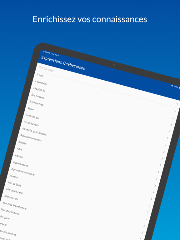 Screenshot #4 pour Expressions Québécoises
