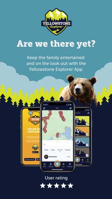 Yellowstone Explorer -Track It Screenshot