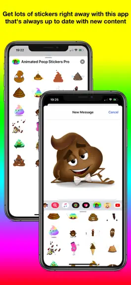 Game screenshot Animated Poop Stickers Pro hack