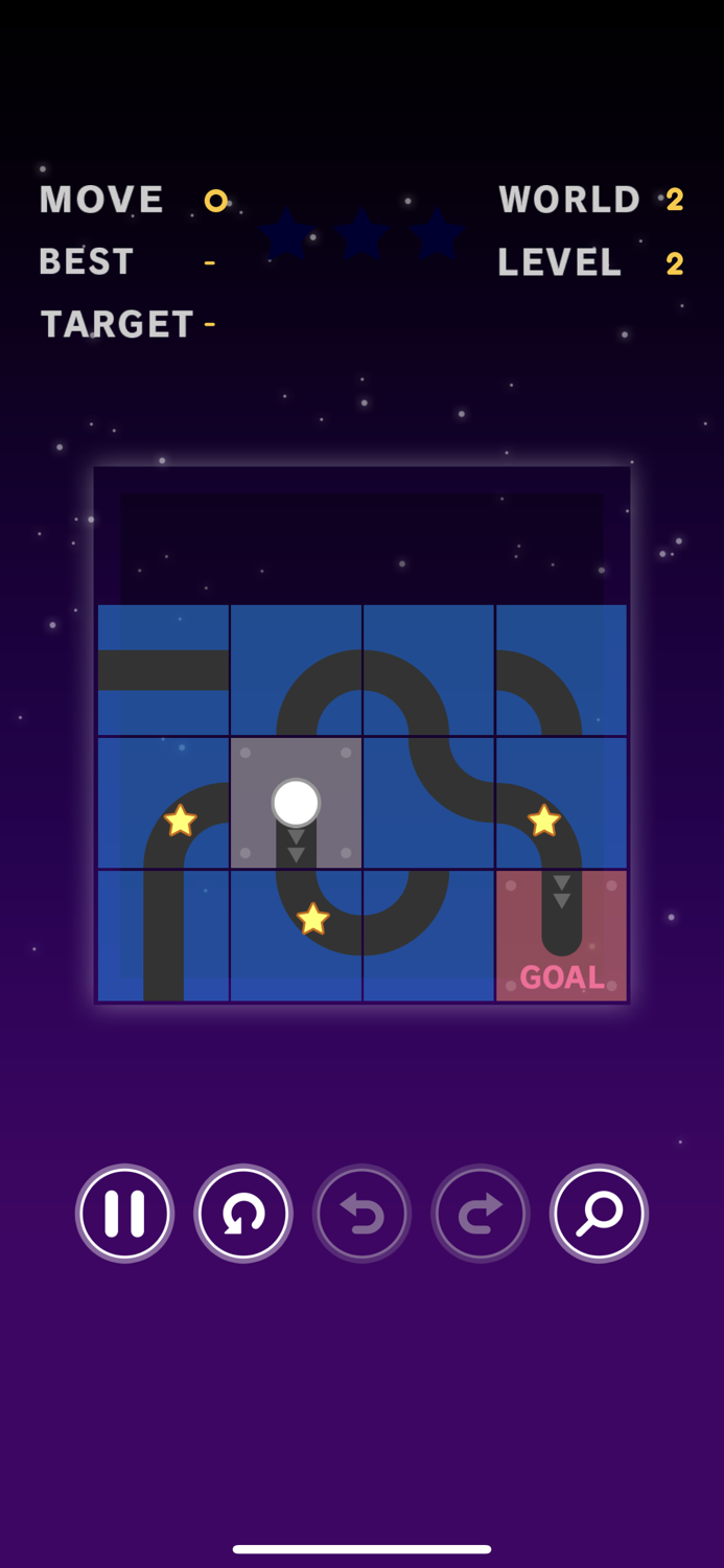 Rolling Ball - puzzle game