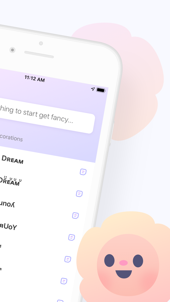 Fonts for iPhones by MD Studio