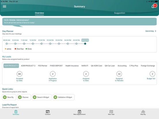Screenshot #4 pour CRMnext