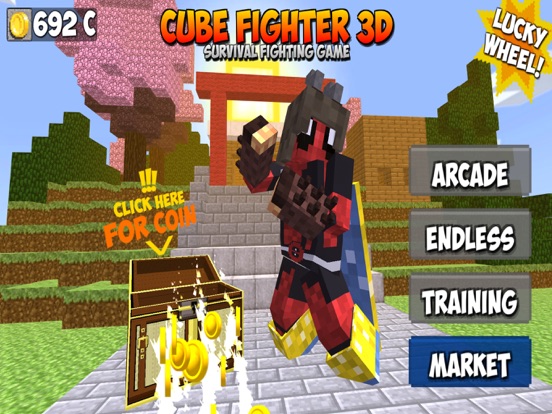 Screenshot #4 pour Cube Fighter 3D