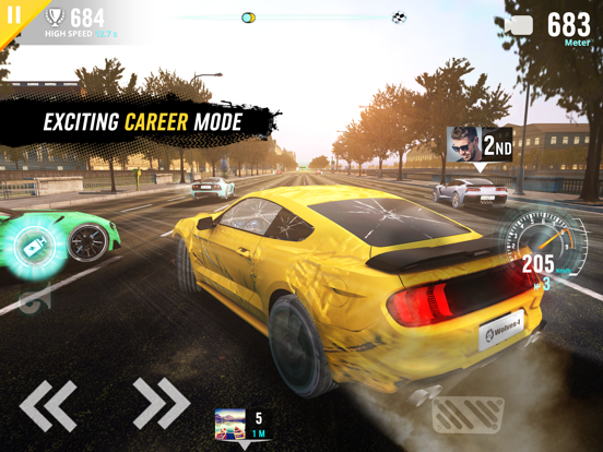 Screenshot #6 pour Racing Go - Courses d'arcade