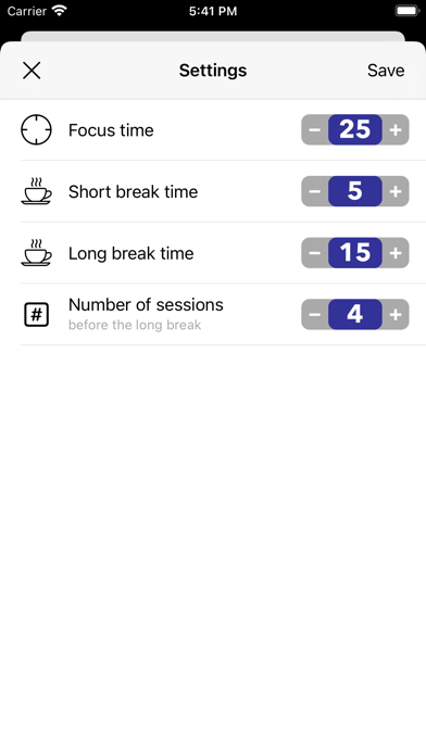 App screenshot