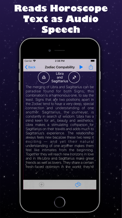 Horoscope ⊱ Screenshot