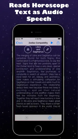 Скриншот Гороскоп ⊱ на iPhone 4