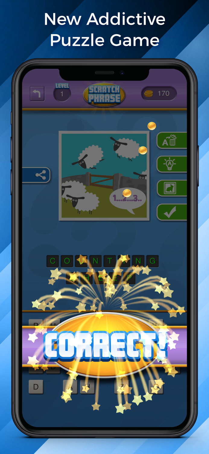 Scratch Phrase - Word Games