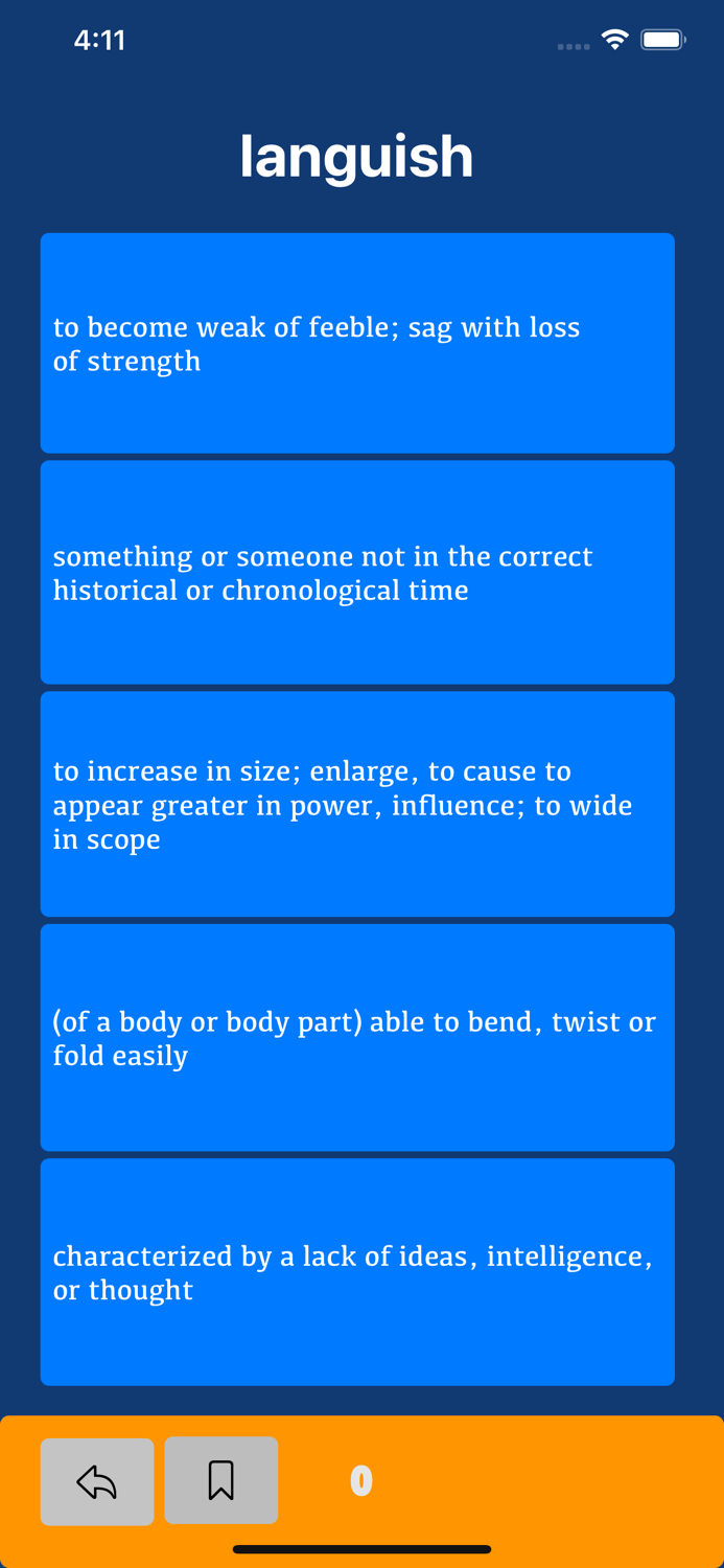 Daily Vocabulary Trainer