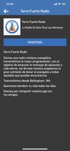 Torre Fuerte Radio screenshot #2 for iPhone