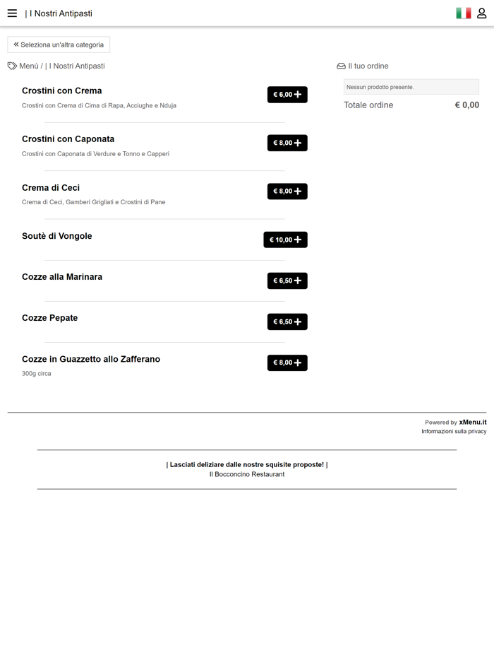 Il Bocconcino Restaurant