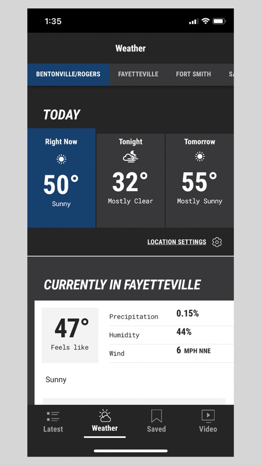 #2. KNWA & FOX24: 479 First (iOS) Podle: Nexstar Broadcasting