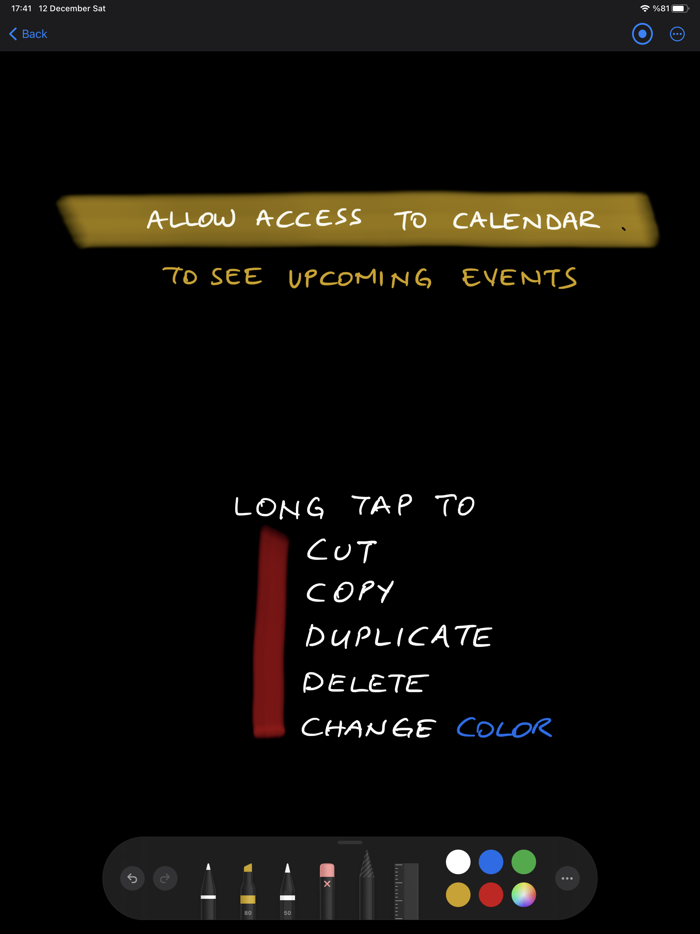 CastBoard Pencil and Hand Draw