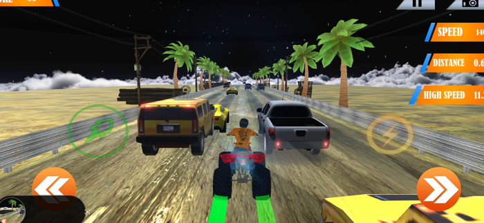 ATV Quad Bike Shooting