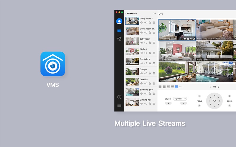 Screenshot #1 pour VMS Live