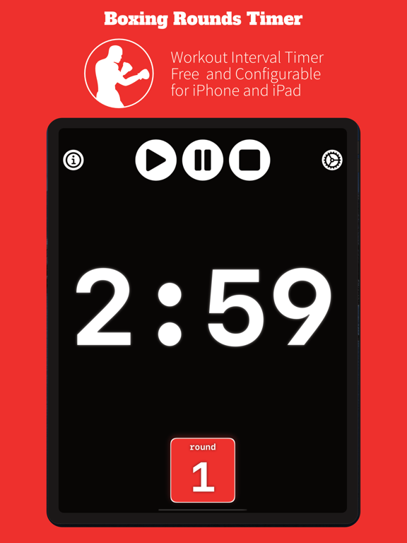 Screenshot #4 pour Boxing Rounds Timer