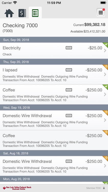 SLV Federal Bank Business screenshot-4