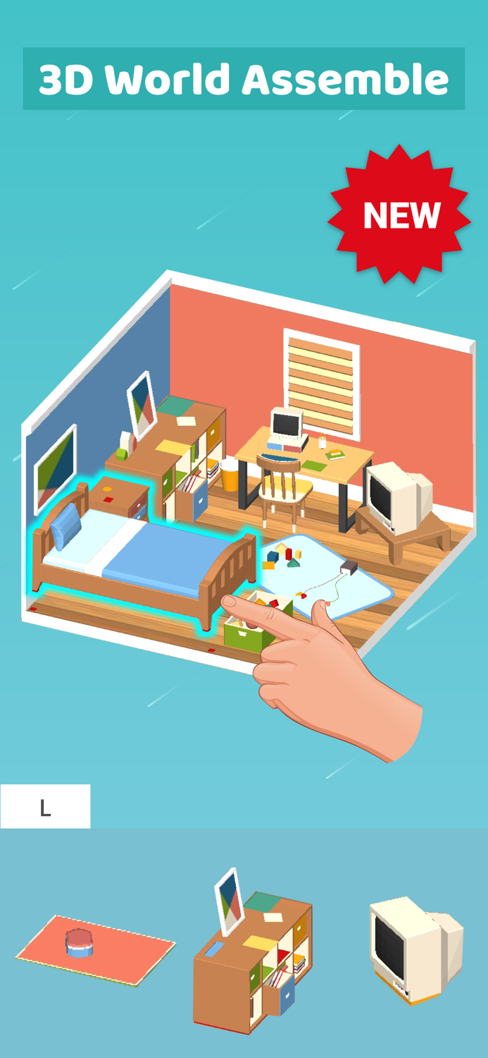 3D World Puzzle - Jigsaw 3D