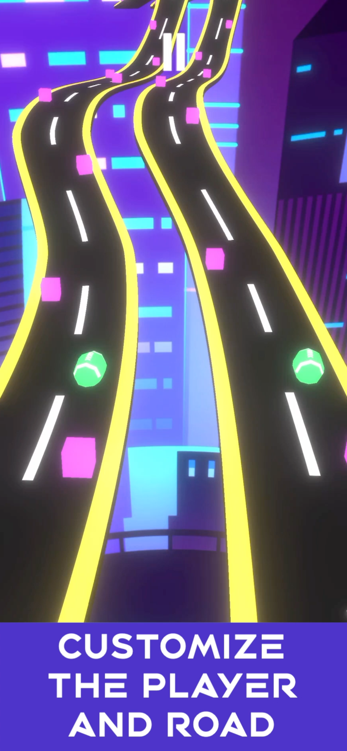 Neon Rush Color Ball Road Run
