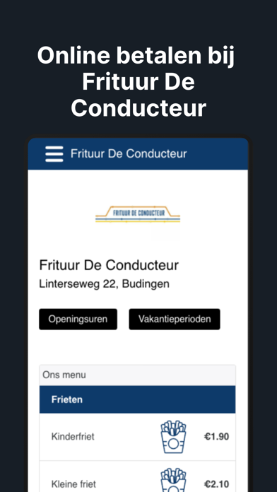 Frituur De Conducteur Screenshot