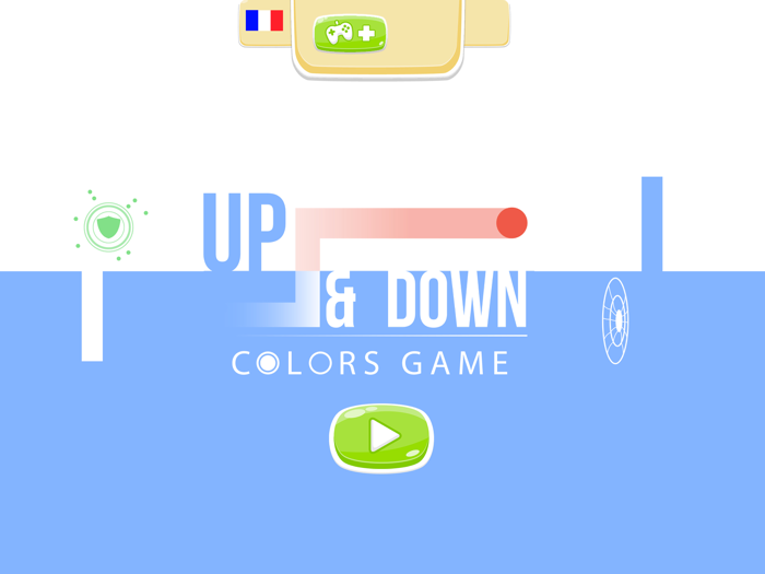 Up and Down  Colors Game