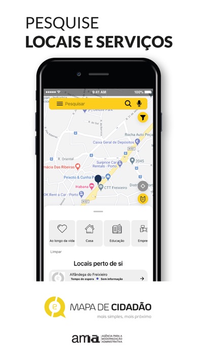 Mapa de Cidadão Screenshot