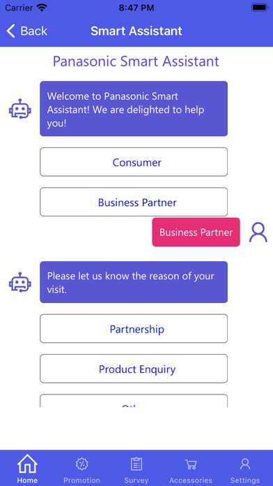 Panasonic Smart Care Screenshot
