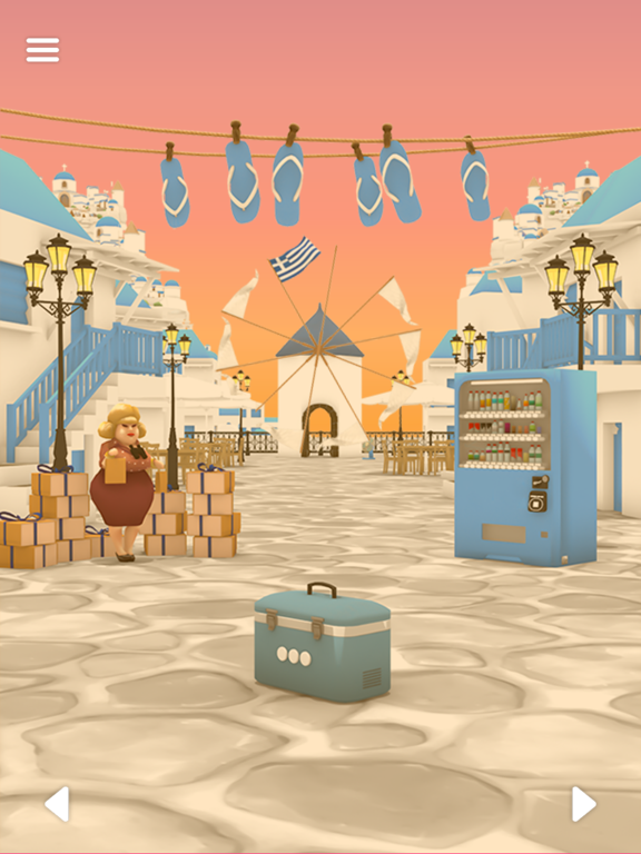 Escape Game: Santorini iPad screenshot 8 - Games app