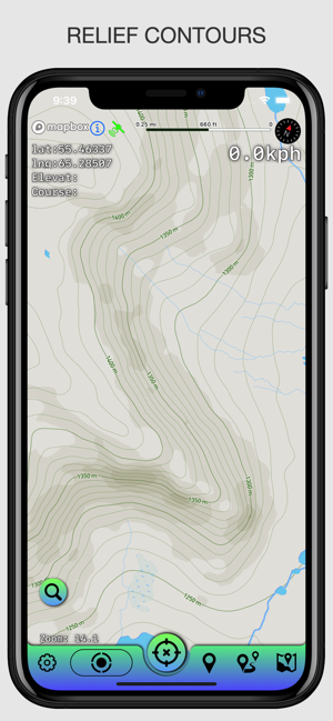 ‎Offline Maps: GPS Tracker GPX Screenshot