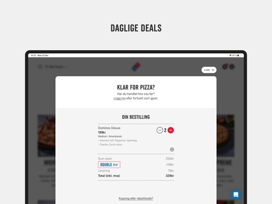 Domino's Pizza Norway screenshot 4