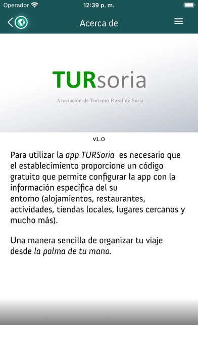 TURSoria - Turismo Soria Screenshot