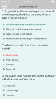 the weather quizzes problems & solutions and troubleshooting guide - 4