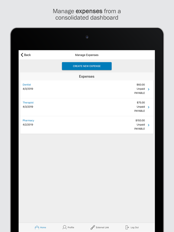 BCI Accounts – FSA HRA HSA iPad screenshot 3 - Medical app